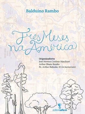 cover image of Três meses na América